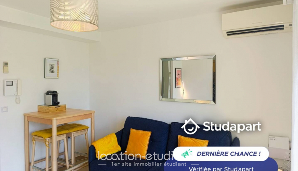 Logement tudiant Location Studio Meublé Cannes (06400)