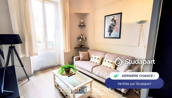 Logement tudiant Studio à Cannes (06400)