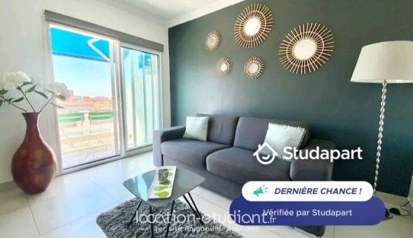 Logement tudiant Location Studio Meublé Cannes (06400)
