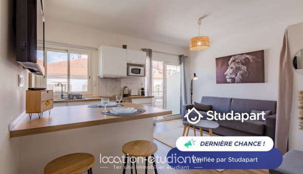 Logement �tudiant Studio &agrave; Cannes (06400)