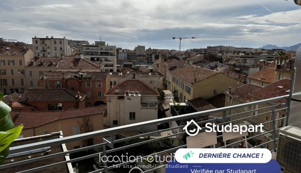 Logement �tudiant Studio &agrave; Cannes (06400)