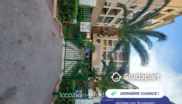 Logement �tudiant Studio &agrave; Cannes (06400)