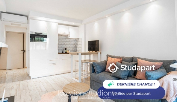 Logement étudiant Studio &agrave; Cannes (06400)