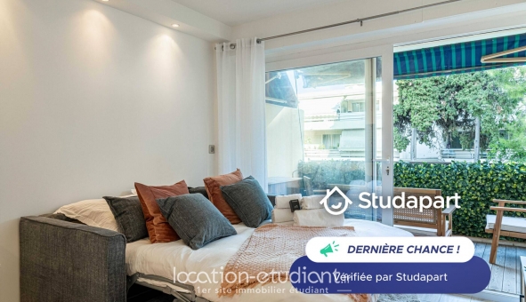 Logement étudiant Studio &agrave; Cannes (06400)