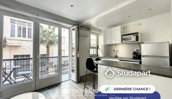 Logement �tudiant Studio &agrave; Cannes (06400)