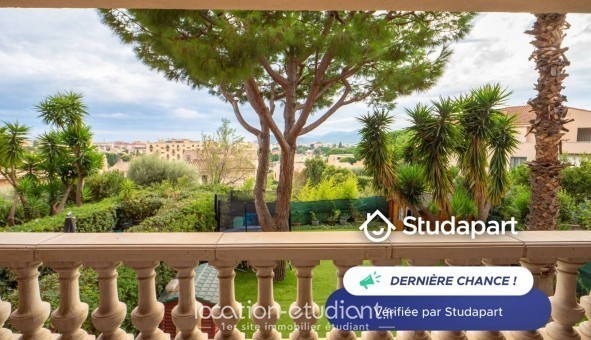 Logement �tudiant Studio &agrave; Cannes (06400)