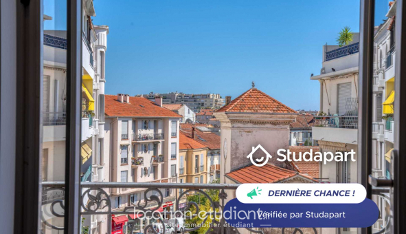 Logement �tudiant Studio &agrave; Cannes (06400)