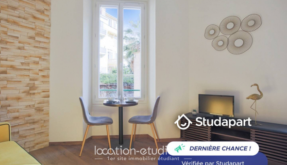 Logement �tudiant Studio &agrave; Cannes (06400)
