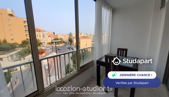 Logement �tudiant Studio &agrave; Cannes (06400)