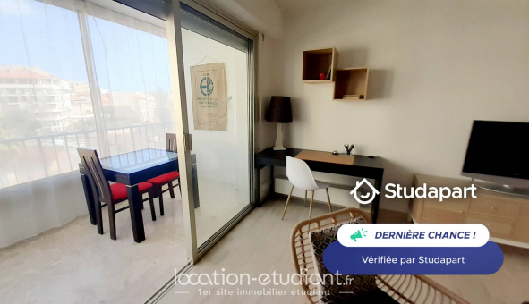 Logement �tudiant Studio &agrave; Cannes (06400)
