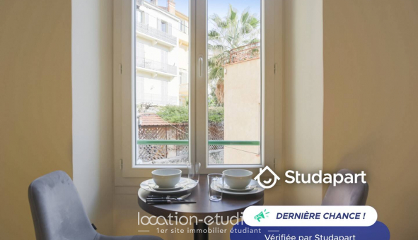 Logement �tudiant Studio &agrave; Cannes (06400)