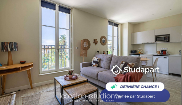 Logement �tudiant Studio &agrave; Cannes (06400)