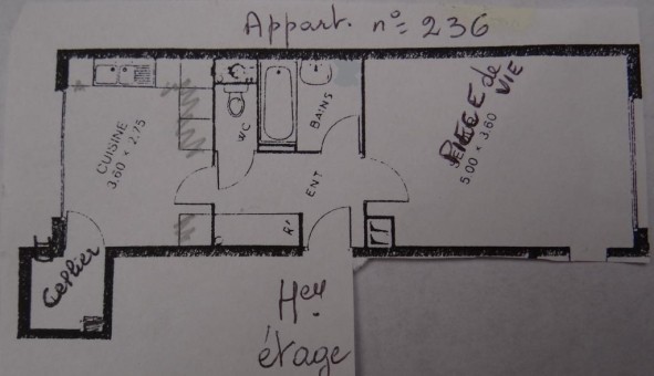 Logement tudiant Studio à Canteleu (76380)