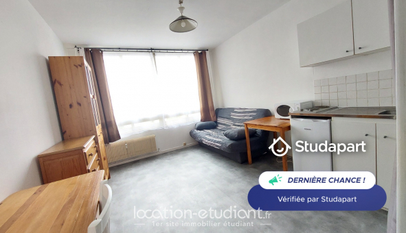 Logement tudiant Location Studio Meublé Chartres (28000)