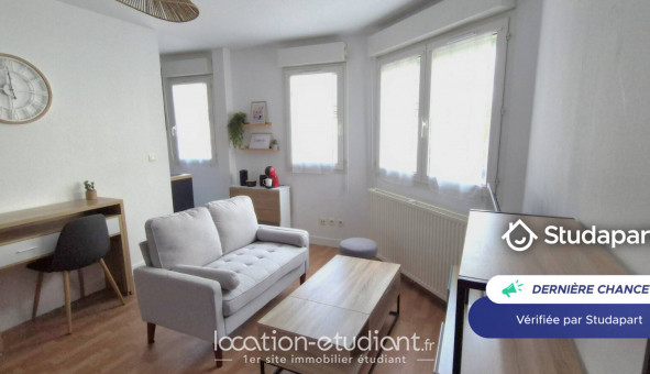 Logement �tudiant Studio &agrave; Chartres (28000)