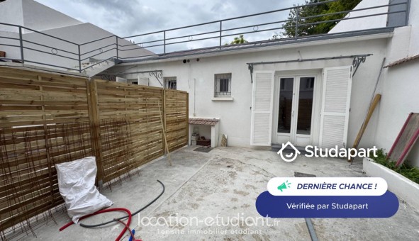 Logement tudiant Studio à Chartrettes (77590)