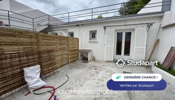 Logement tudiant Studio à Chartrettes (77590)