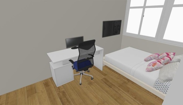 Logement tudiant Studio à Chelles (77500)