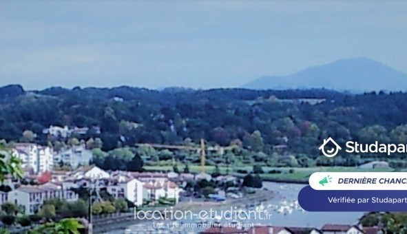 Logement étudiant Studio à Ciboure (64500)