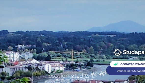 Logement �tudiant Studio &agrave; Ciboure (64500)