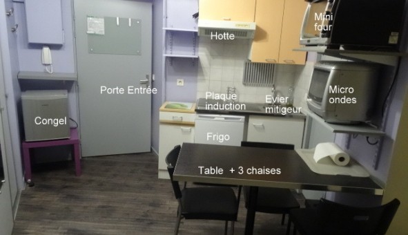 Logement tudiant Studio à Clermont Ferrand (63000)