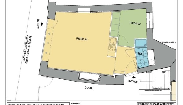 Logement tudiant Studio à Clermont Ferrand (63000)