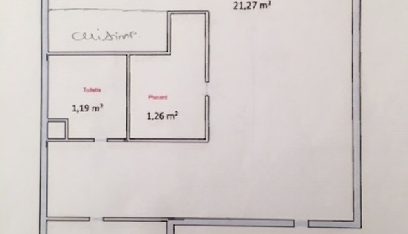 Logement tudiant Studio à Clermont Ferrand (63000)