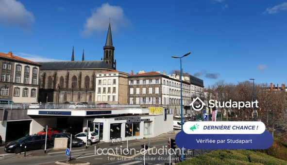 Logement tudiant Studio à Clermont Ferrand (63000)