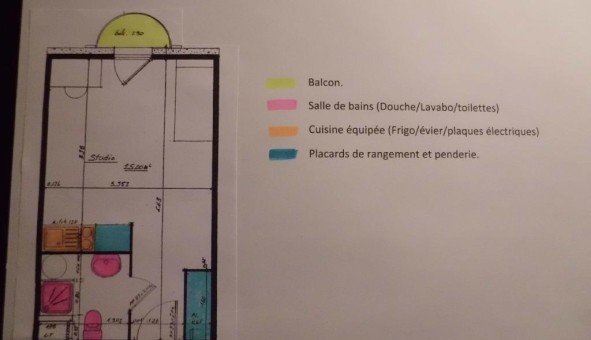 Logement tudiant Studio à Clermont Ferrand (63000)