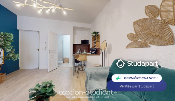 Logement tudiant Location Studio Meublé Clermont Ferrand (63000)
