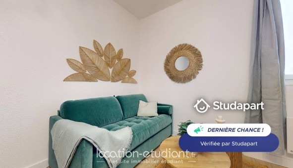 Logement tudiant Studio à Clermont Ferrand (63000)