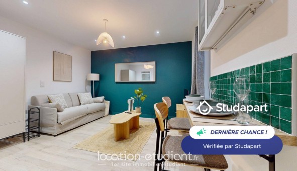 Logement tudiant Location Studio Meublé Clermont Ferrand (63000)