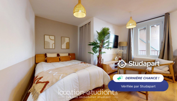 Logement tudiant Studio à Clermont Ferrand (63000)