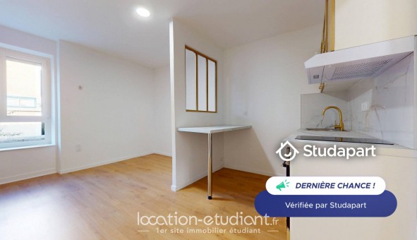 Logement tudiant Studio à Clermont Ferrand (63000)