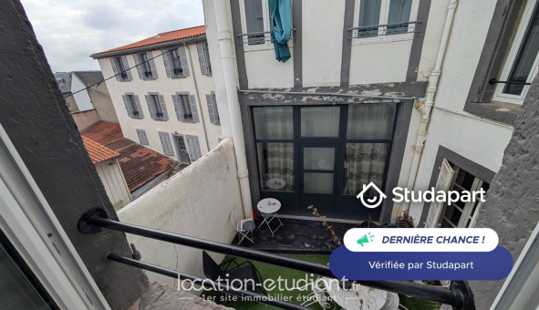 Logement �tudiant Studio &agrave; Clermont Ferrand (63000)