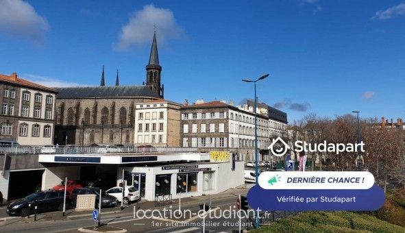 Logement �tudiant Studio &agrave; Clermont Ferrand (63000)