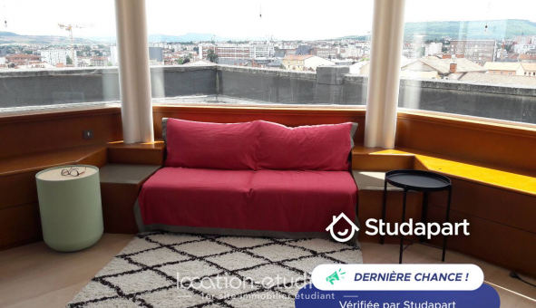 Logement �tudiant Studio &agrave; Clermont Ferrand (63000)