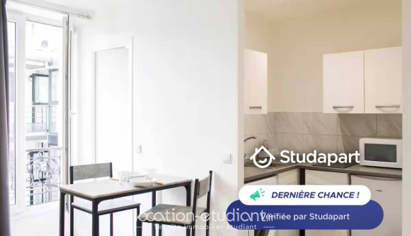 Logement �tudiant Studio &agrave; Clichy (92110)