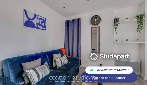Logement �tudiant Studio &agrave; Clichy (92110)