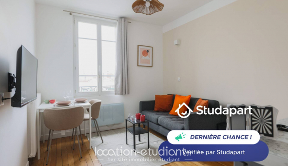 Logement �tudiant Studio &agrave; Clichy (92110)