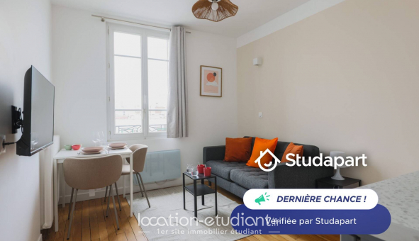 Logement �tudiant Studio &agrave; Clichy (92110)