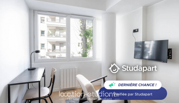 Logement �tudiant Studio &agrave; Clichy (92110)