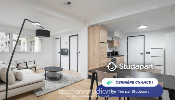 Logement �tudiant Studio &agrave; Clichy (92110)