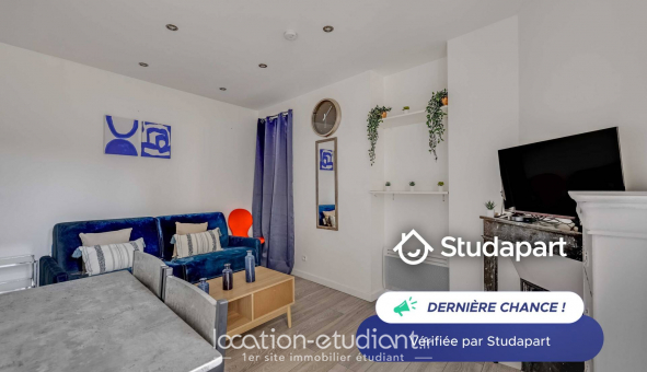 Logement �tudiant Studio &agrave; Clichy (92110)
