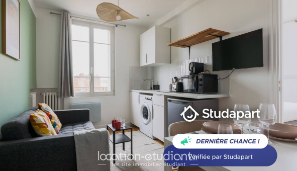 Logement �tudiant Studio &agrave; Clichy (92110)