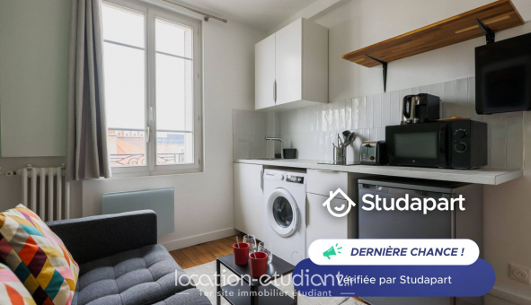 Logement �tudiant Studio &agrave; Clichy (92110)