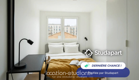 Logement étudiant Location Studio Meublé Clichy (92110)