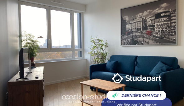 Logement �tudiant Studio &agrave; Clichy (92110)