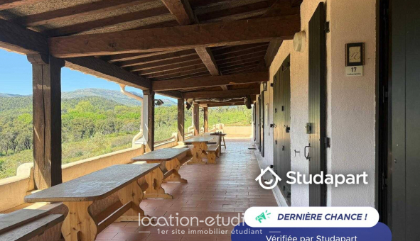 Logement étudiant Location Studio Meublé Cogolin (83310)