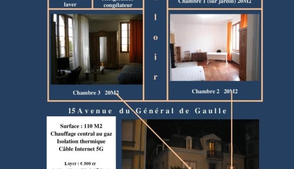 Logement tudiant Studio à Colmar (68000)